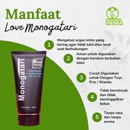 Monogatari Lubricant Gel Pelicin Pelumas Anal Seks Pria Wanita Terbaik