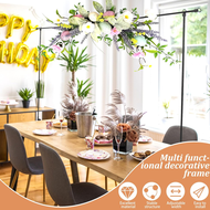 Wedding Over The Table Rod Arch Stand Metal Adjustable Arch Sturdy Display Desktop Arch Rack Hanging