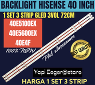 BACKLIGHT TV LCD LED HISENSE 40 INCH 40E5100EX 40E5600EX 40E4F BACKLIGHT TV 40 INCH