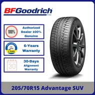 【2PCS RM520】205/70R15 BFGoodrich Advantage SUV (by Michelin) *Clearance Year 2019