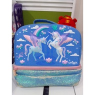 Buy 1 Free 1 - PRELOVED Smiggle Lunchbox Bag Blue Pony Ori