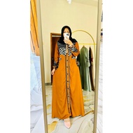 DAILY DRESS WOVEN AJYAD MUSTARD BY FAREECHA_LATEST FAREECHA GAMIS_LATEST WOVEN GAMIS