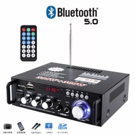 G919 Bluetooth Amplifier DC12V -220V Digital Audio Stereo Surround Tuner Amplificador 2CH FM SD HIFI