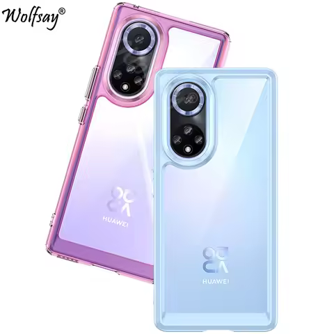 Soft Transparent Case For Huawei Nova 9 Case Anti-knock Silicone Color Back Cover For Huawei Nova 9 
