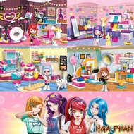 Phòng Làm Việc Của Các Bạn Gái Friends Đồ Chơi Xếp Hình Lắp Ráp Enlighten Qman