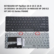 Keyboard hp 14D 14-N 14E 14-D010 14-D040TU 14-d039TU 14-001AX hp 240 G2 FRAME