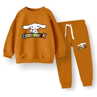 Setelan Joger Baju Anak Perempuan Gambar Motif Cinnamoroll One Set Usia 1 Sampai 6 Tahun