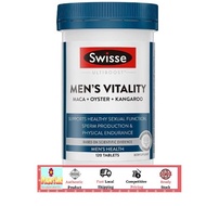 Swisse Ultiboost Men’s Vitality Supplement with Maca + Oyster + Kangaroo 120 Tablets (EXP: JUL 2026)