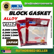 Yamaha Y125Z 125Z Alloy Block Gasket Ashuka 0.2/0.3/0.4/0.5/0.8/1/1.5/2/2.5/3/4/5/6mm
