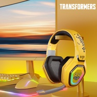 Transformers TF-G01 หูฟังไร้สายบลูทูธ 2.4G ไร้สายแบบมีสายสองโหมดเบสหนักกีฬาลดเสียงรบกวนหูฟังเกมมือถือและคอมพิวเตอร์สากล
