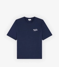 Maison-Kitsune เสื้อยืดแขนสั้นผู้หญิงเสื้อยืดคอตตอนแขนสั้นสไตล์เดียวกัน