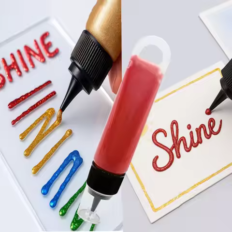 3D Texture Hook Pen 30ml Creative DIY Hand-painted Graffiti 3D Acrylic Marker Pen