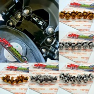 ☑️HENG GRAB BAR BOLTS 6PCS MIO SPORTY/SOULTY/MIO I 125/SOUL I 125