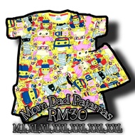 🌈Thr3e Sisters🌈Set Pajamas Mom Dad Didi And Friends Tag M-XXL