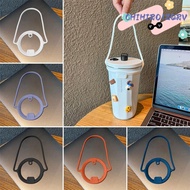 CHIHIRO1ZQRV 2Pcs Water Bottle Handle, Silicone Dia 85 to 100mm Insulated Tumblers, Leakproof Univer