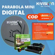 PAKET K-VISION MNC INDOVISION (STB) &amp; PARABOLA MINI DIGITAL