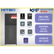 Hitec 2 Door Fridge 280 Litre HTRF280