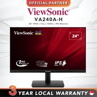 Viewsonic VA240A-H | 24" FHD | 1ms | 120Hz | IPS Monitor