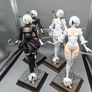 NieR Automata 2B YoRHa Type B Figure Model Doll Toys 27cm