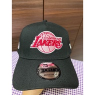 Ne 9 Forty A LA Lakers Black Pink Baseball Cap Adjustable Snapback
