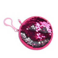 Sequin Flip Keychain Coin Purse Coin Bag Portable Earphone Bag Children's Gift Mermaid