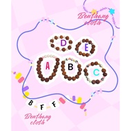 GENITRI Bracelet COMBINATION jade stone/flower pearl HEALTH BRACELET BFF COUPLE Bracelet