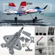 GESH 1pc/1set RC Plane F22 Stunts Plane, Multistyles Children Boys Toys 2.4G Radio Control Glider, H