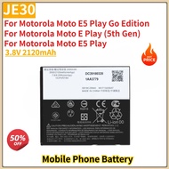 JE30 High Quality Phone Battery 3.8V 2120mAh For Motorola Moto E5 Play Go Edition / E Play (5th Gen.