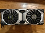 微星MSI GeForce RTX 2080 VENTUS OC 8G顯示卡