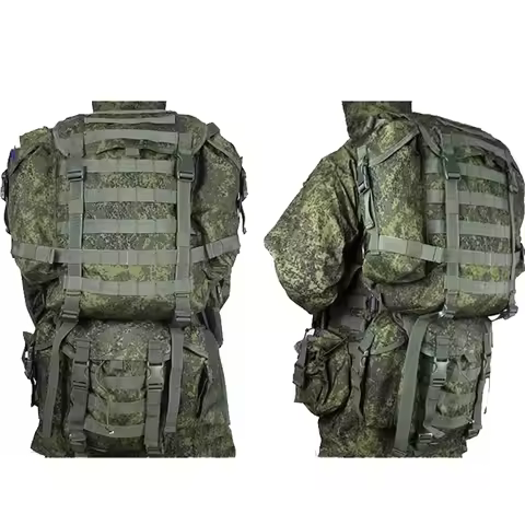 Russian 6sh117 Tactical Backpack EMR Combat Camouflage Tactical 25L Molle 3D Backpack Outdoor Pack H