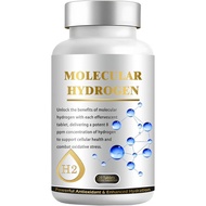 Tablet Air Hidrogen Tablet Hidrogen Molekul (120ct) – H2 Diselit Magnesium untuk Fungsi Kognitif, Te