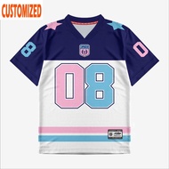 Free Customization Streetwear Jersey 08 / Casual Jersey / Retro / Hockey Jersey / Rugby Jersey / Foo