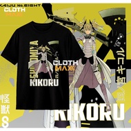 Kikoru Shinomiya T-shirt Anime Kaiju No. 8 Ichikawa Reno Number 4 Fourth Combed 24S Premium
