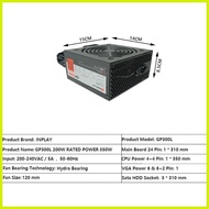 ✔ ✉ ✷ INPLAY GP-SERIES GENERIC POWER SUPPLY GP200B/GP200L/GP250L/GP300L POWER SUPPLY