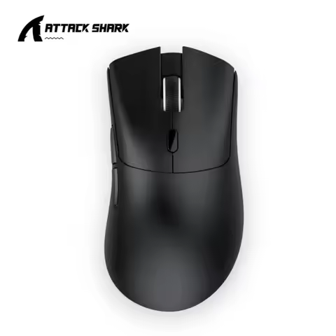 Attack Shark R1 Wireless Gaming Mouse Tri Mode BT 5.0/2.4G/USB-C Wired PAW3311 Sensor 18000 DPI for 