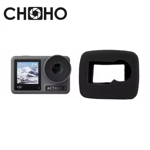 For DJI Osmo Action 3 4 5Pro Camera Accessories WindSlayer Foam Windscreen Windshield Sponge Foam re