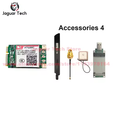 SIMCOM A7600C Series MINI PCIE 4G LTE CAT4 Module A7600C-L1 A7600C-LABE A7600C-TABE PCIE Support Win