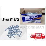 E Faster Drywall Screw 1"1/4 & Drywall Screw 1"1/2