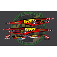 honda wave 100 New JRP decals sticker 2024