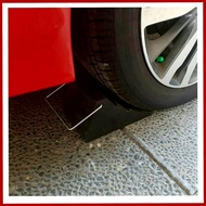Karet Ganjalan Ban Mobil / Rubber Parking Chock / Rubber Wheel Chock