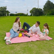 Heyobe _ Outdoor Travel Mat, Camping picnic Canvas Combined With Waterproof Plaid Folding yoga