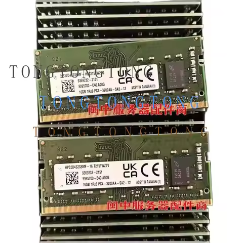 TT For Kingston 16G 1RX8 PC4-3200AA-SA2-12 DDR4 Notebook Memory