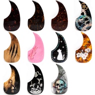 Acoustic Guitar Pickguard for Martin D45 2MM Thick Scratch Plate, Self-Adhesive Scratch Guard Guitar