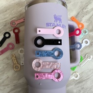 26 New Product stanley plate 40 oz stanley Icemaster Cup straw Pendant straw charm