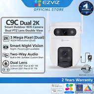 EZVIZ H9C C9C Dual Lens WIfi Camera 3MP + 3MP / 5MP + 5MP PTZ & Fix Lens CCTV Security Camera Outdoo