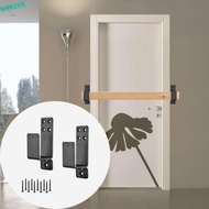 BARR1YYJ Door Barricade Brackets, Heavy Duty Upgraded Door Bar Holder Brackets, For 2X4 Lumber Carbo