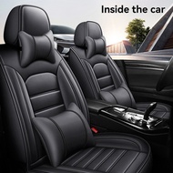 Car Seat Cover Leather  Fits Axia Saga Ativa Bezza Viva Wira Cushion Kancil Kusyen Kereta Waja Kanci