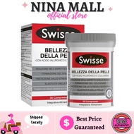 [SG l Authentic] Swisse Bellezza Della Pelle Hyaluronic Acid Collagen 30 Tablets [Nina.Mall.sg]