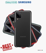 Case Samsung A12 M12 Smoke Frosted Matte Tritone Series Hard case