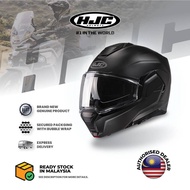 MODULAR HJC i100 Helmet - SF Black (Full Rotational Chin Bar) motor bike motosikal moto keledar